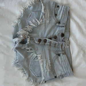 One teaspoon denim shorts